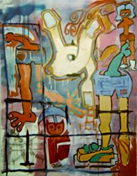 Felix Cruz painting
